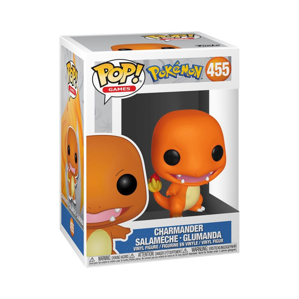 Funko Pop! Games: Pokemon - Charmander Salameche - Glumanda #455 Vinyl Figure