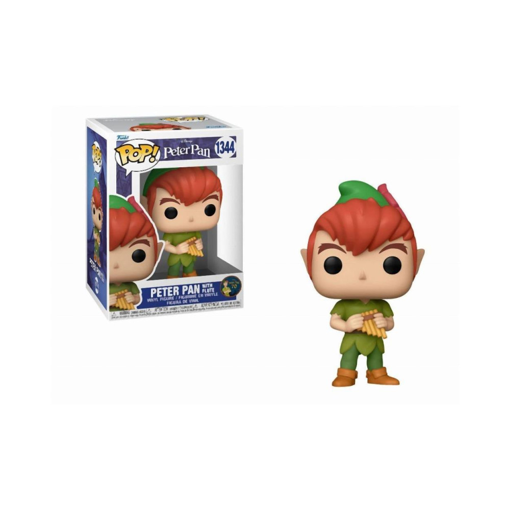 Funko Pop! Disney: Peter Pan 70th - Peter Pan with Flute #1344 Vinyl Figure
