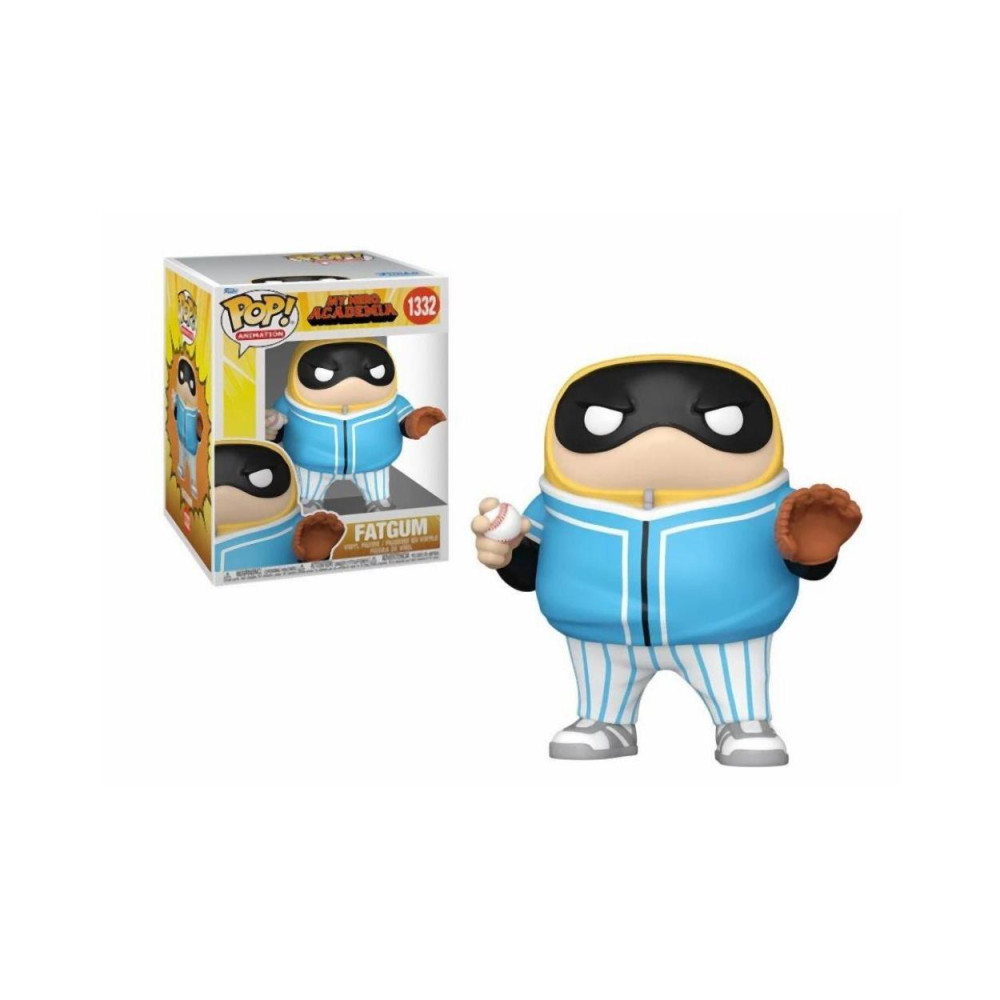 Funko Pop! Super Animation: My Hero Academia - Fatgum (Baseball) #1332 Vinyl Figure (6)