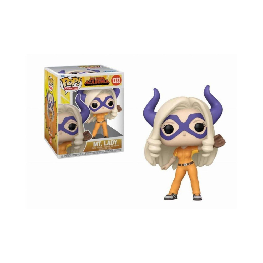 Funko Pop! Super Animation: My Hero Academia - Mt. Lady (Baseball) #1333 Vinyl Figure (6)