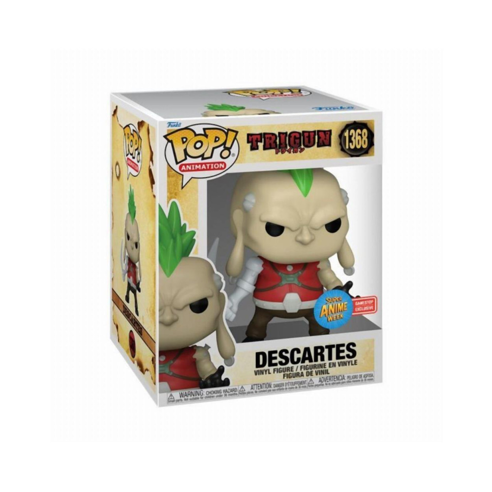 Funko Pop! Animation Super: Trigun - Descartes (Gamestop Exclusive) #1368 Vinyl Figure (6)