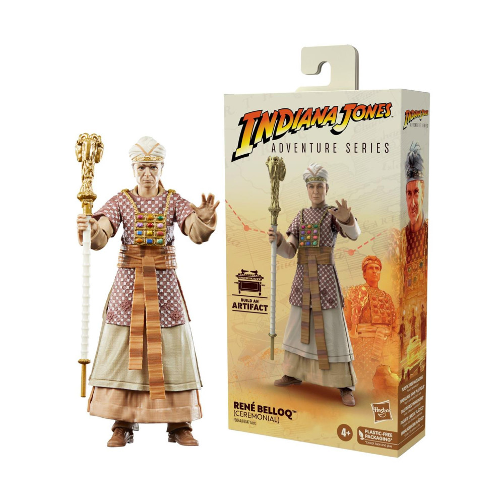 Hasbro Fans Adventure Series: Indiana Jones - Rene Belloq (Ceremonial) Action Figure (15cm) (Excl.) (F6064)