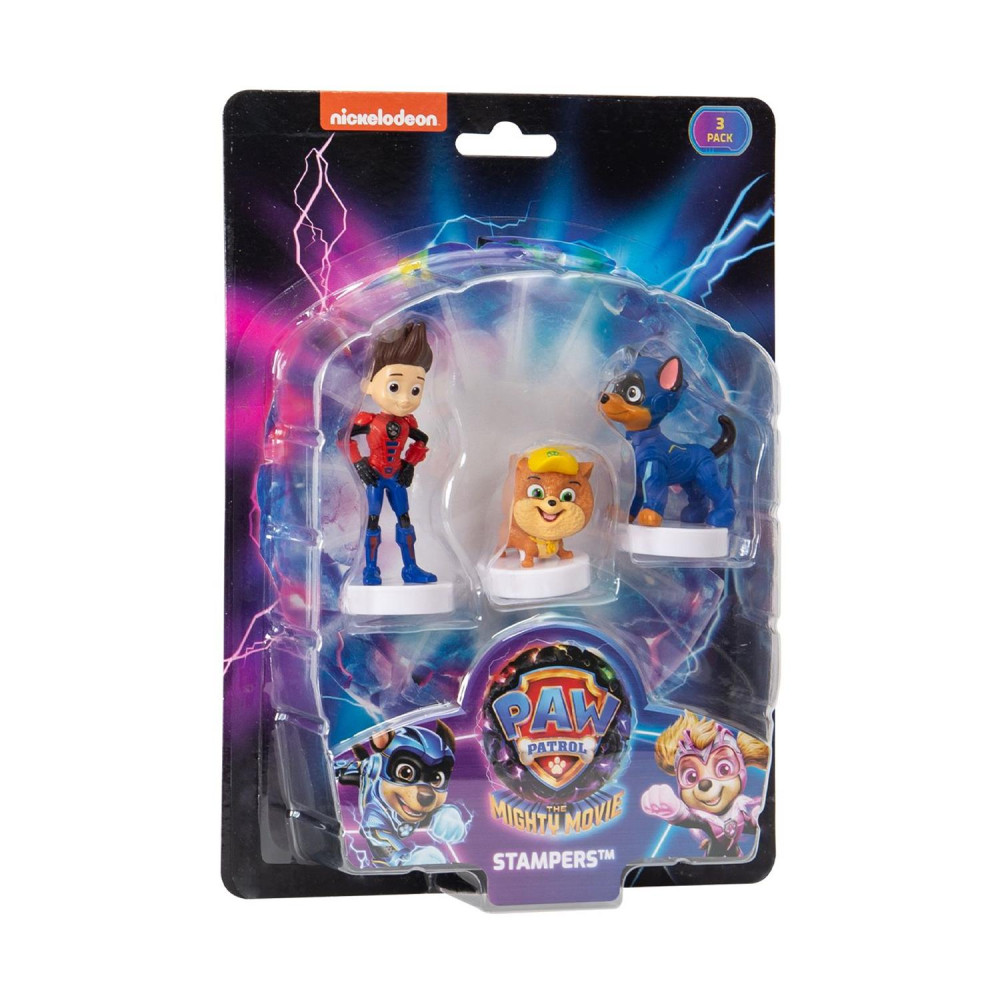 P.M.I. Paw Patrol: The Mighty Movie - Stampers 3 Pack (S2) (Random) (PAWM5220)