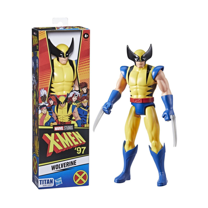 Hasbro Titan Hero Series Marvel: X-Men 97 - Wolverine Action Figure (12) (F7972)