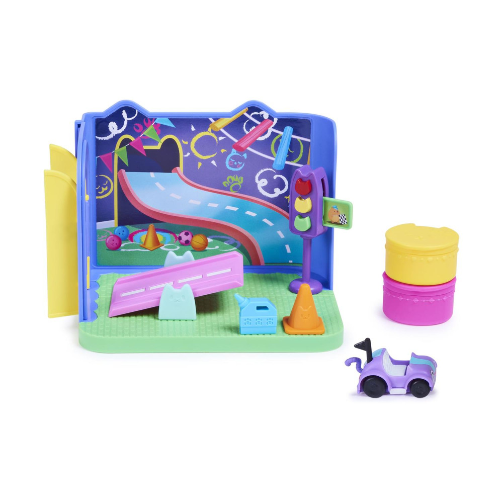 Spin Master Gabbys Dollhouse: Carlita Purr-ific Play Room Deluxe Room Set (6064149)