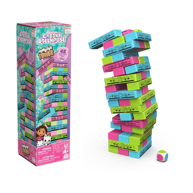 Spin Master Gabbys Dollhouse: Jumbling Tower (6066778)