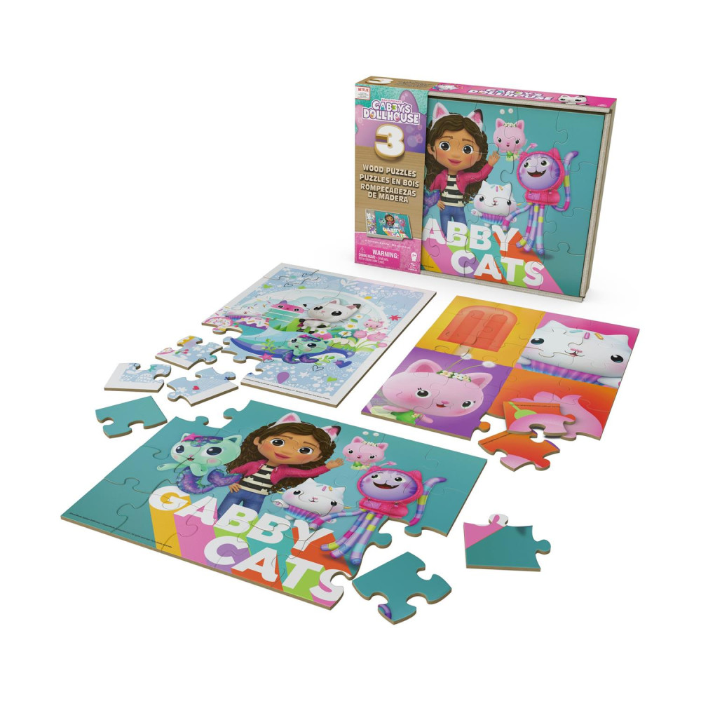 Spin Master Gabbys Dollhouse: Wood Puzzle (6066549)
