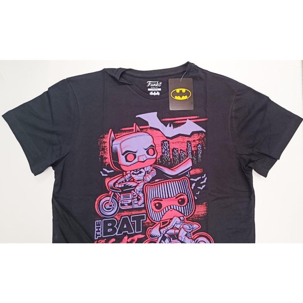Funko Pop! Tee: Batman - The Bat  The Cat (XL)