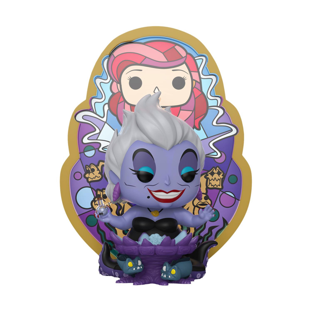Funko Pop! Deluxe: The Little Mermaid - Ursula (Stained Glass) #1638 Vinyl Figure