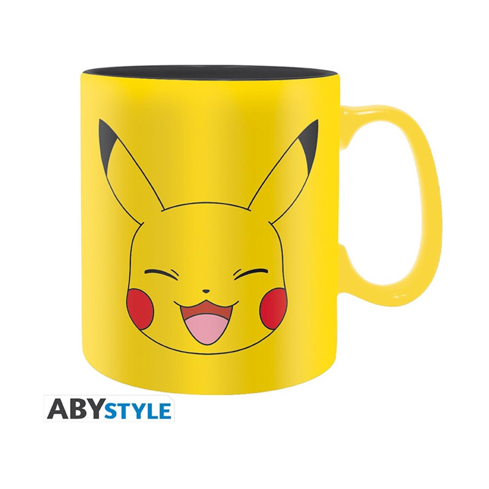 Abysse Nintendo: Pokemon - Pikachu Face Mug (460ml) (ABYMUGA166/ABYMUGA564)
