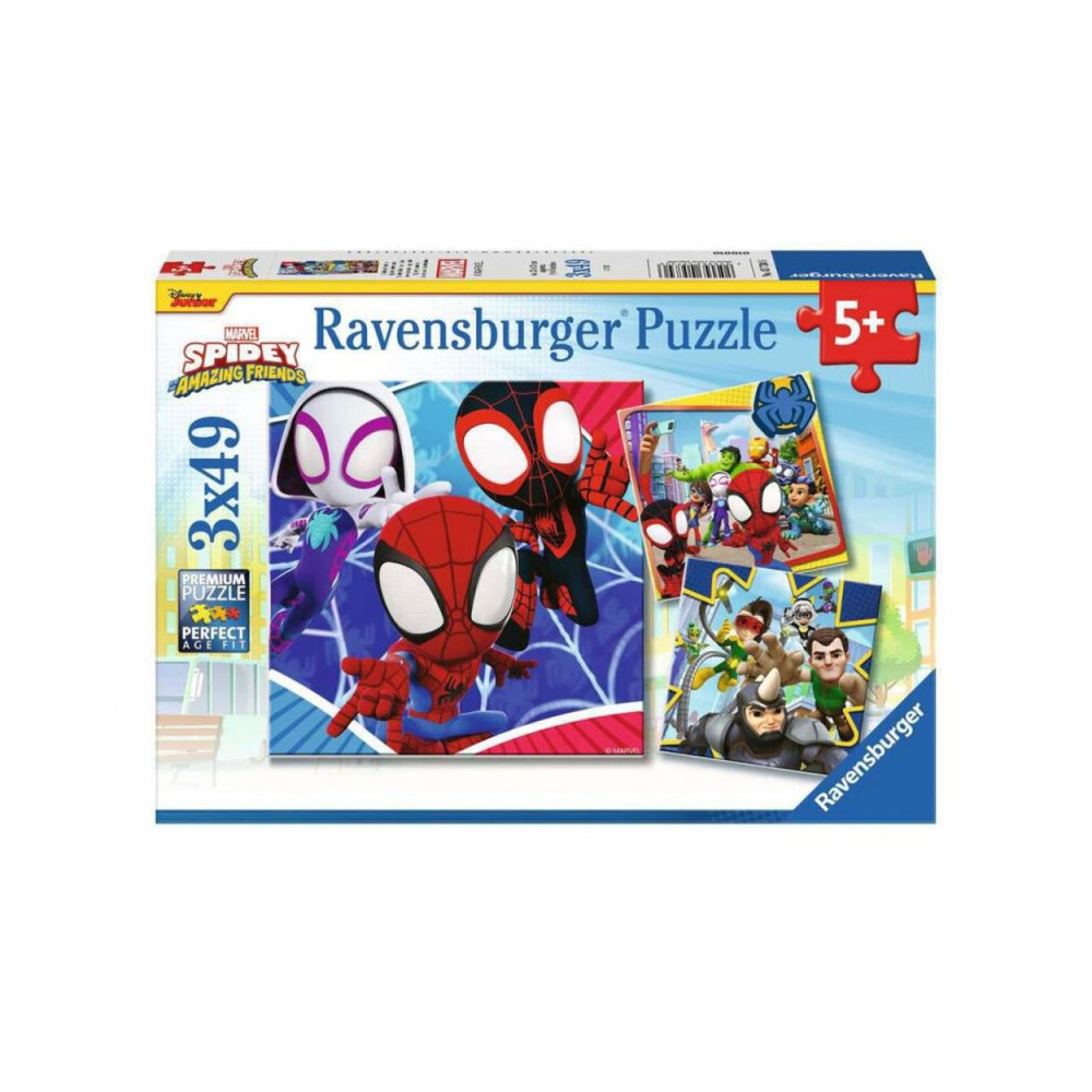 Ravensburger Puzzle: Marvel - Spidey and his Amazing Friends (3x49pcs) (5730)