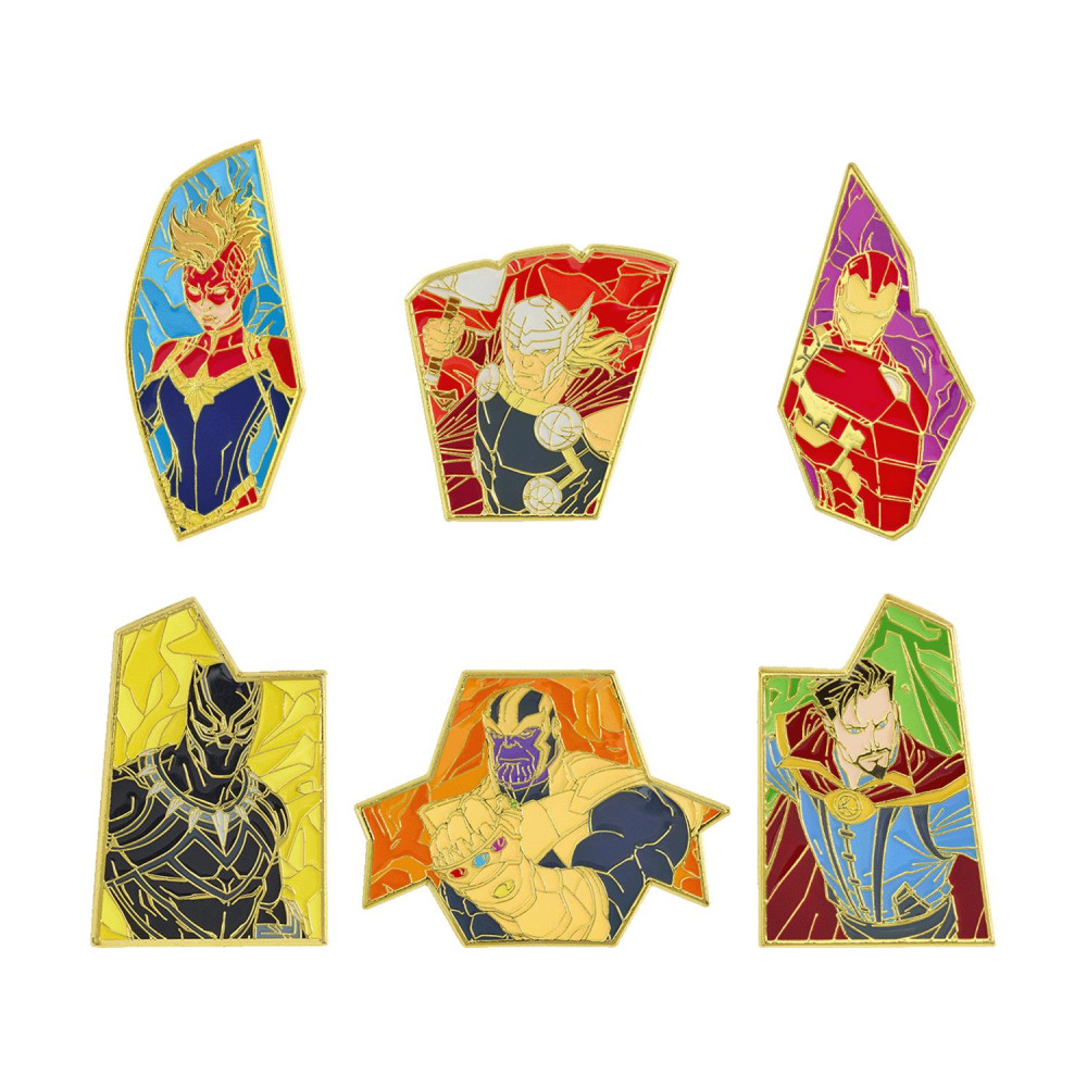 Funko Loungefly Blind Box Enamel Pins: Marvel Infinity Stones Blind Pin Set (MVPN0193)
