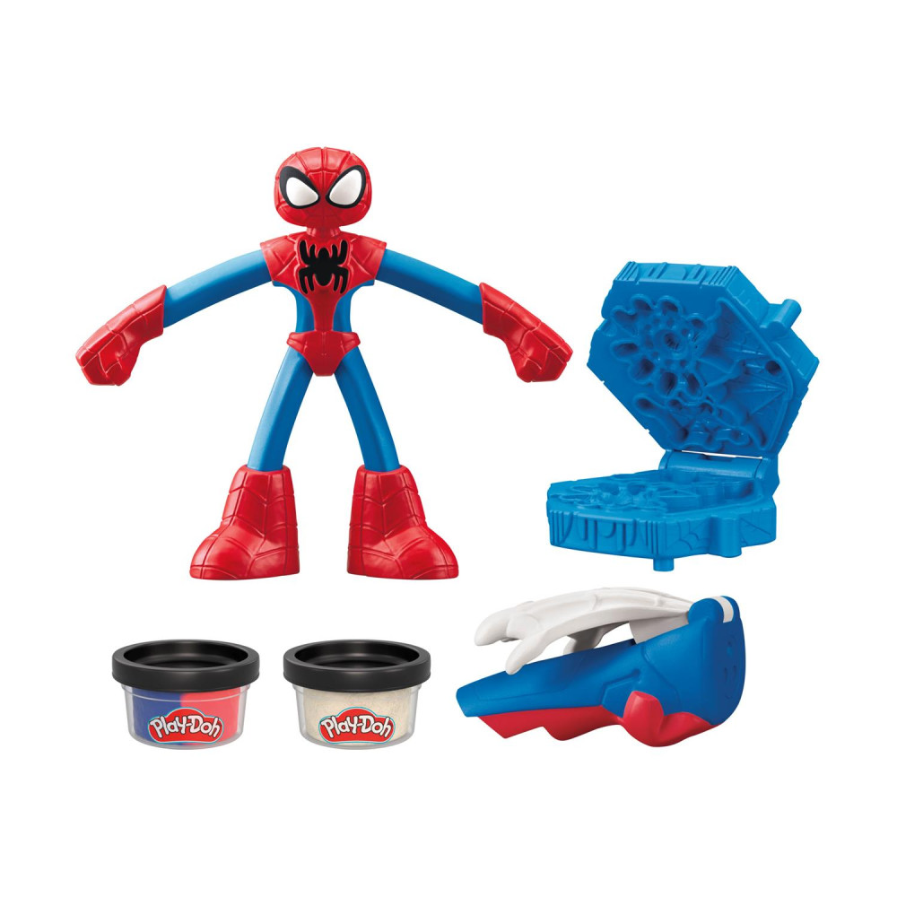 Hasbro Play-Doh Spiderman Thwip Squisher (G0058)