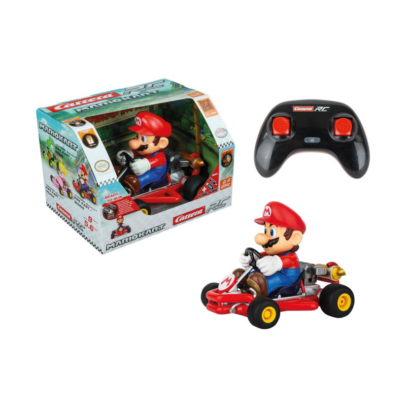 Carrera R/C CAR:2,4GHz Mario Kart™ Pipe Kart, Mario (370200989P)