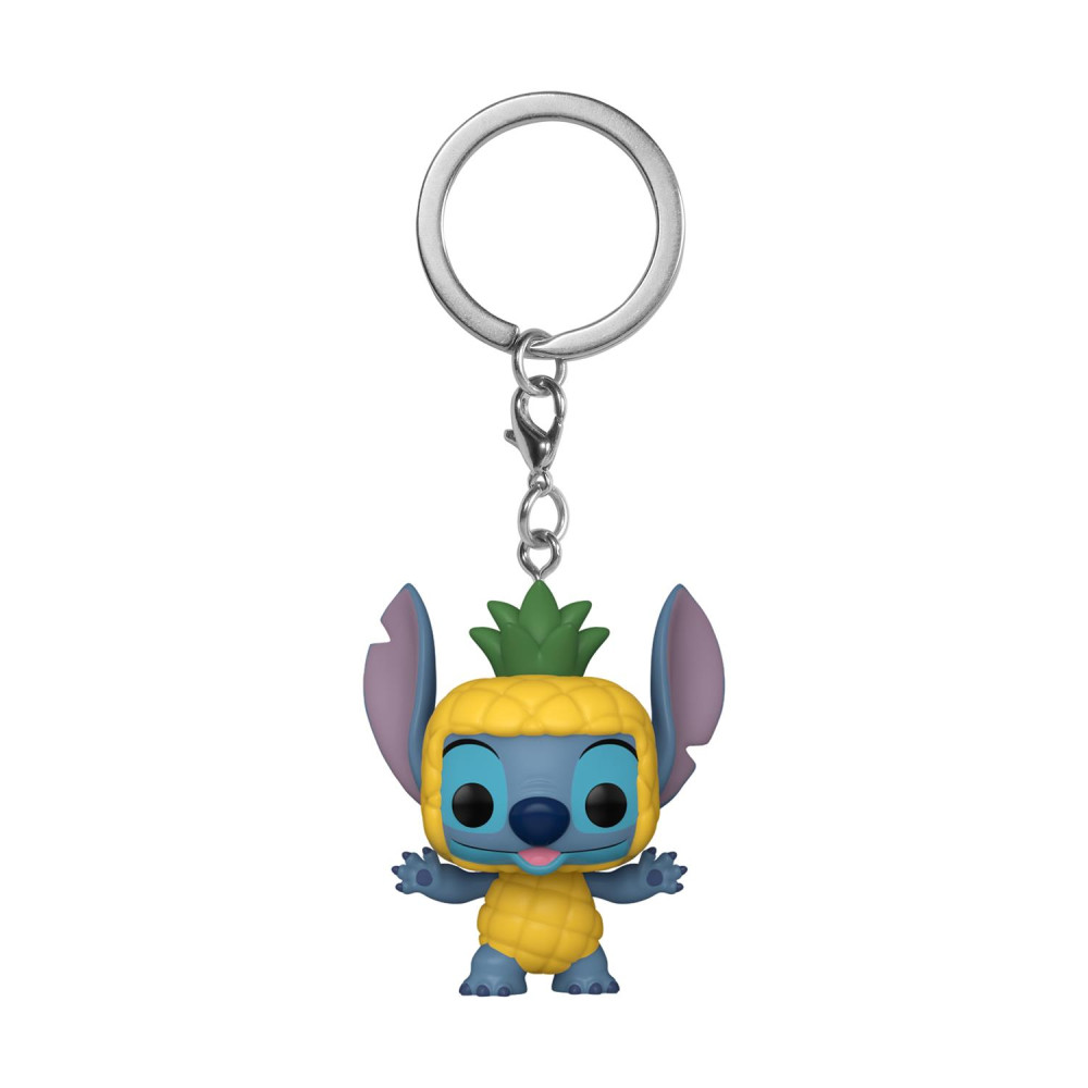 Funko Pocket Pop! Disney: Lilo &amp; Stitch - Stitch As Pineapple Vinyl Figure Keychain