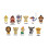 Monogram Disney: The Lion King (Blind Bag/Random) 3D Foam Bag Clips Figures