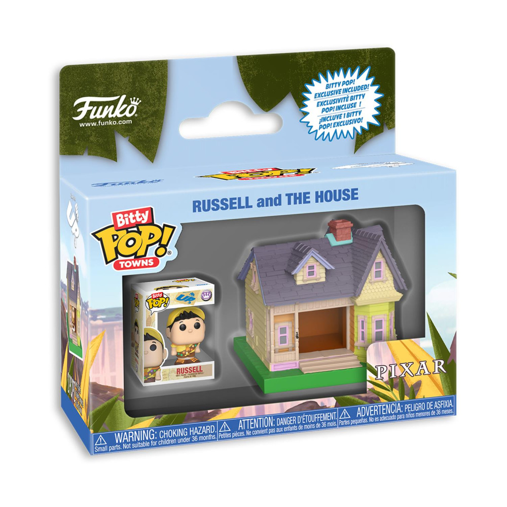 Funko Bitty Pop! Towns: Up - Russell and The House Vinyl Figures