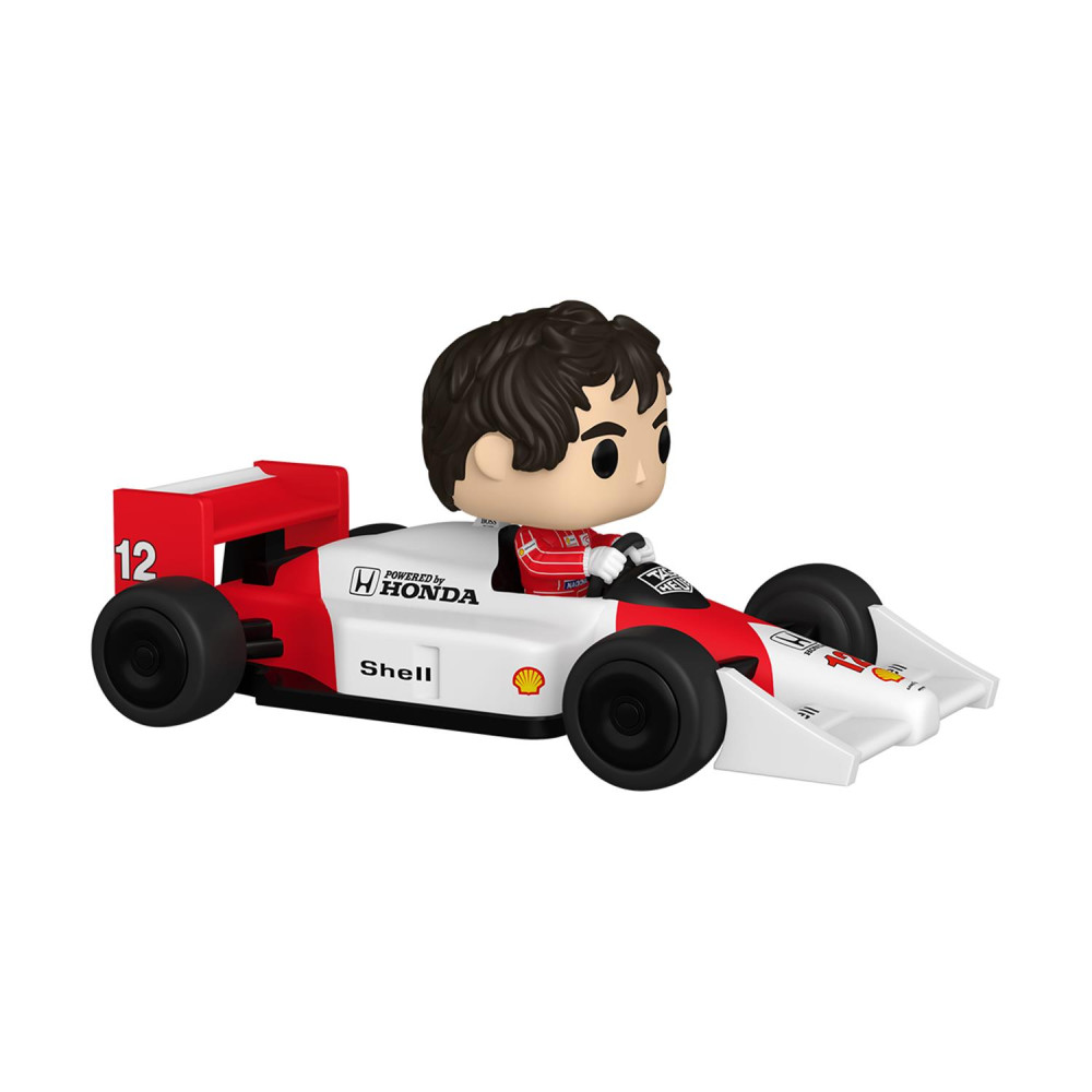 Funko Pop! Rides Super Deluxe: Senna - Ayrton Senna (McLaren) #12 Vinyl Figure