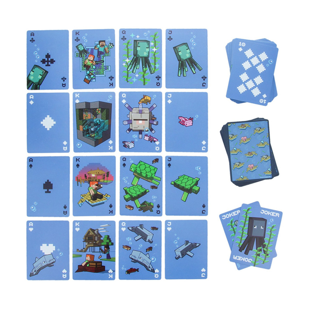 Paladone: Minecraft - Waterproof Playing Cards (PP14949MCF)