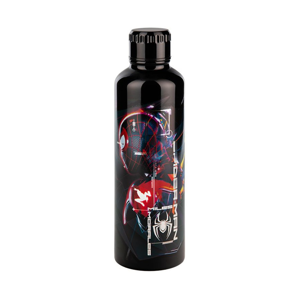 Paladone Marvel: Spider-Man - Miles Morales Metal Water Bottle (PP14526SPM)
