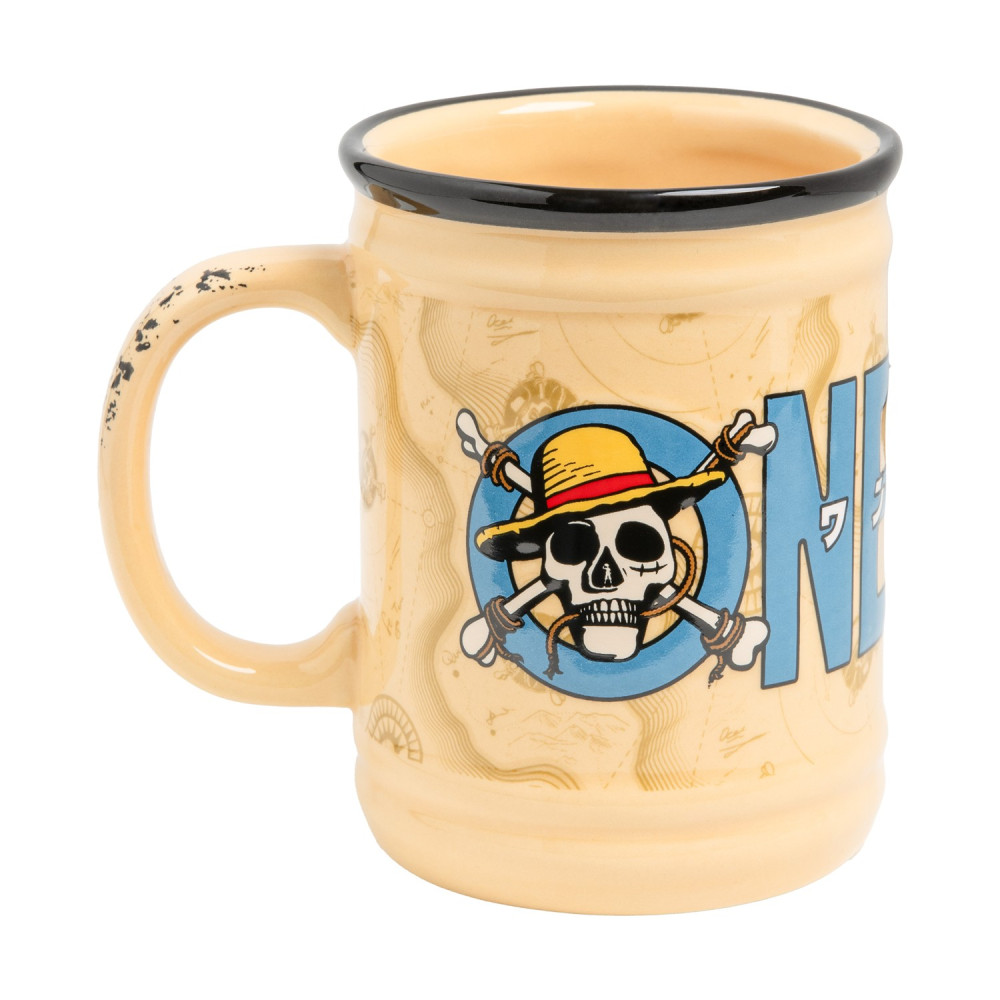Paladone: One Piece - Jolly Roger Shaped Mug (PP14651OPNF)