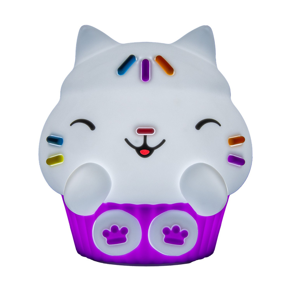 Paladone: Gabby - Cakey Cat SquishyGlo Silicone Light Rechargeable (PP14083GDH)