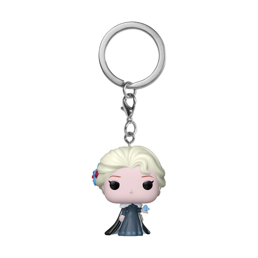Funko Pocket Pop! Disney: Princess Holiday - Elsa Vinyl Figure Keychain