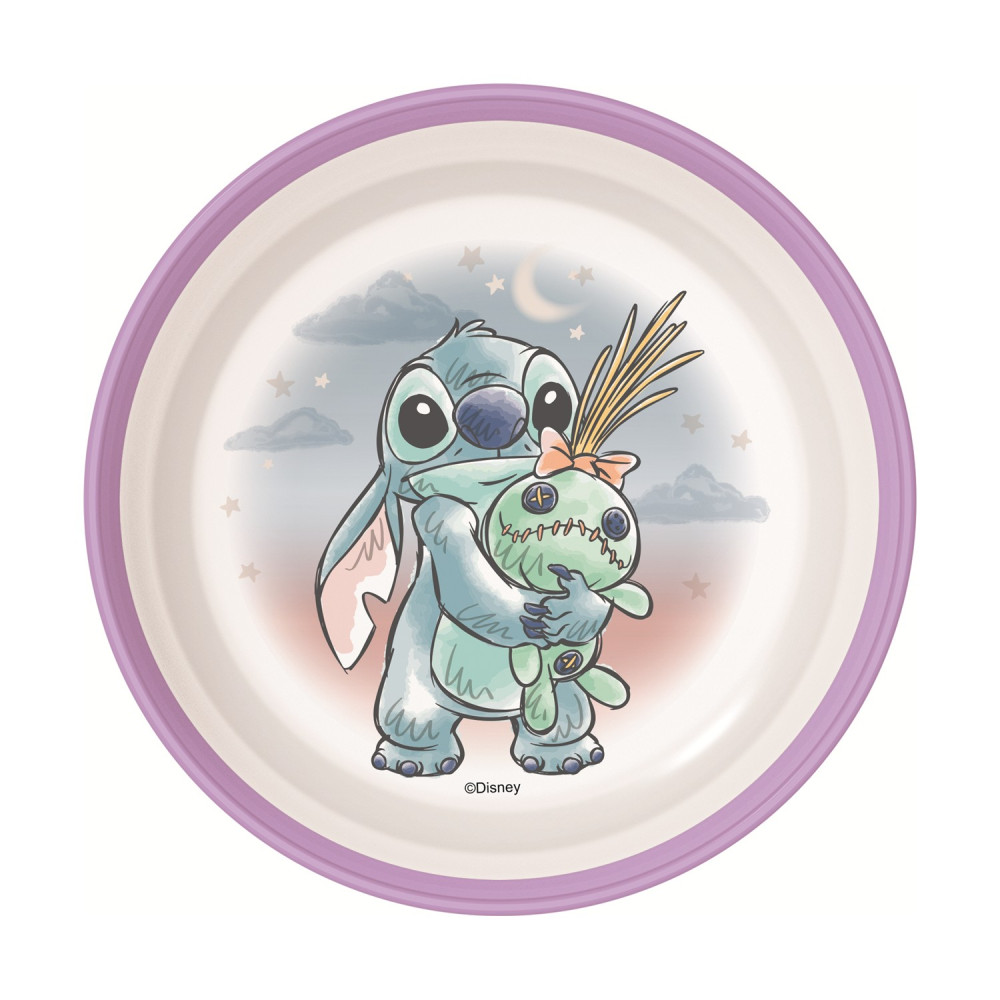 Stor: Stitch Cuddle Me - Non Slip Bicolor Premium Bowl (10992)