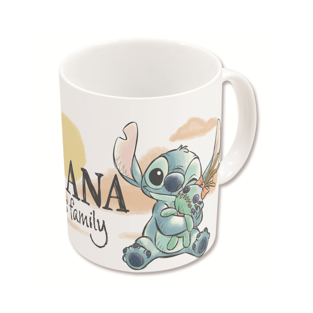 Stor: Stitch &amp; Angel Ohana Dnls - Young Adult Ceramic Mug In Gift Box (325ml) (93492)