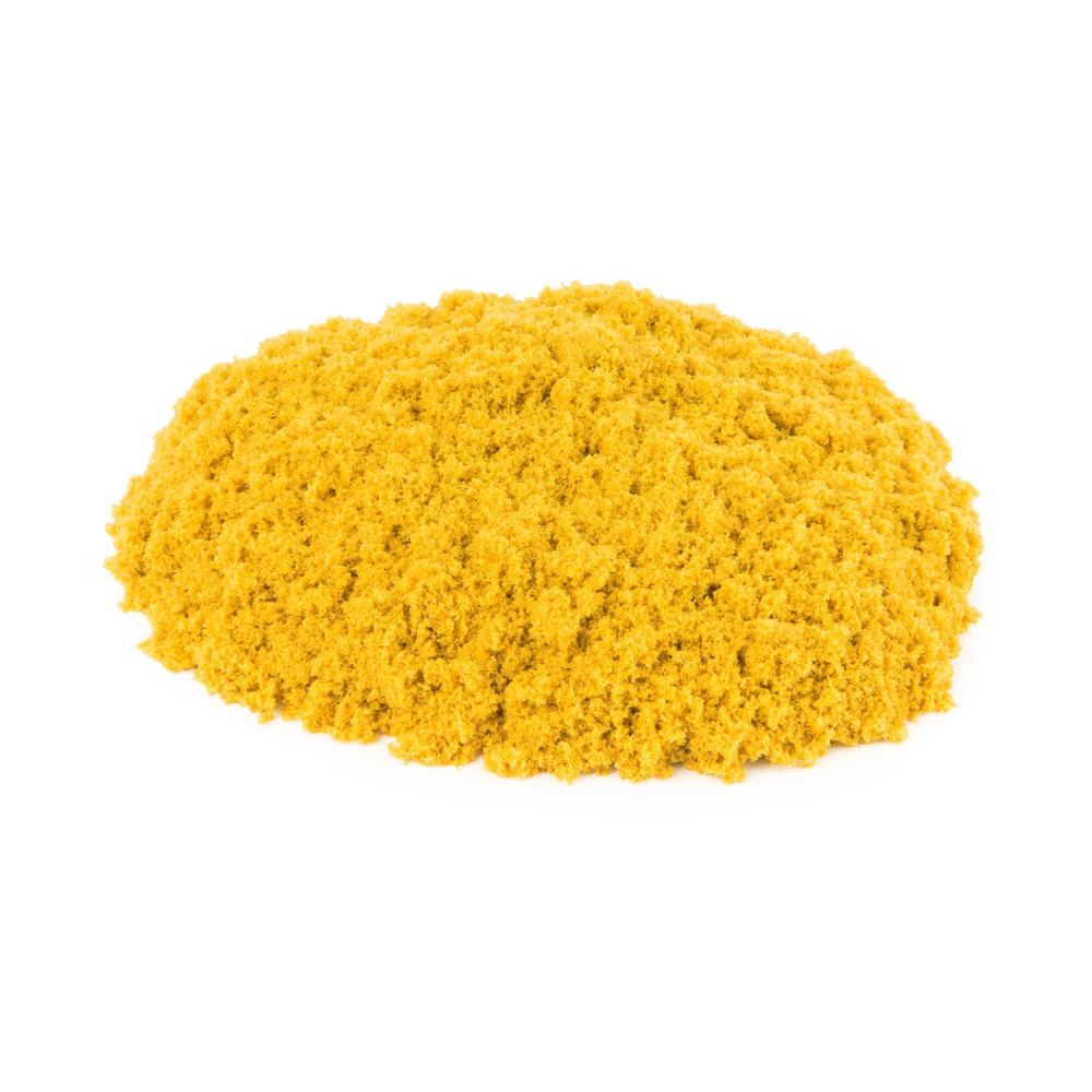 Spin Master Kinetic Sand - Neon Yellow Basic Sand 8oz box (20149739)