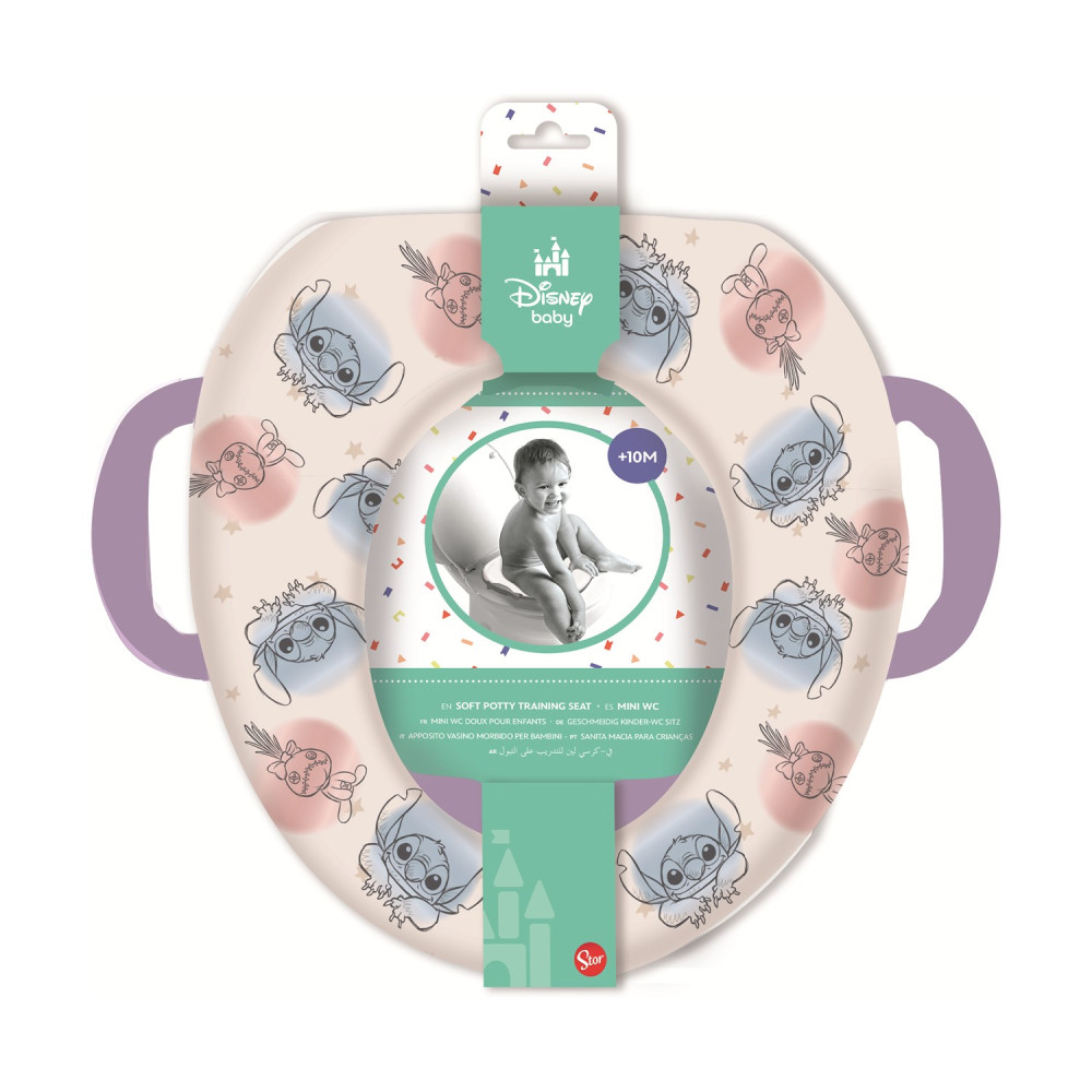 Stor: Stitch Cuddle Me - Offset Mini WC With Handles