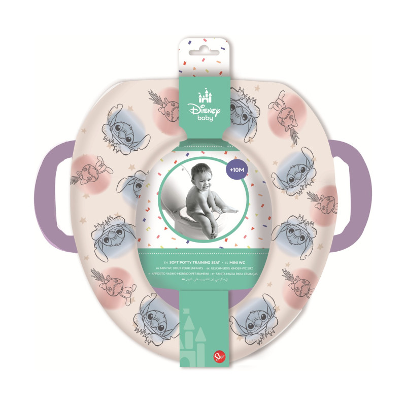 Stor: Stitch Cuddle Me - Offset Mini WC With Handles