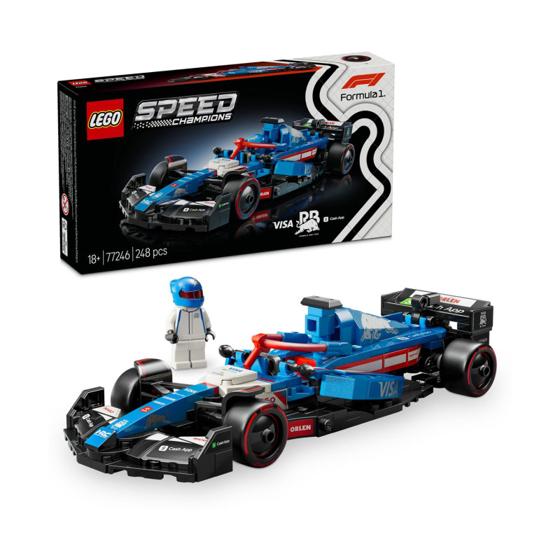 LEGO® Speed Champions: Visa Cash App Rb Vcarb 01 F1® Race Car (77246)