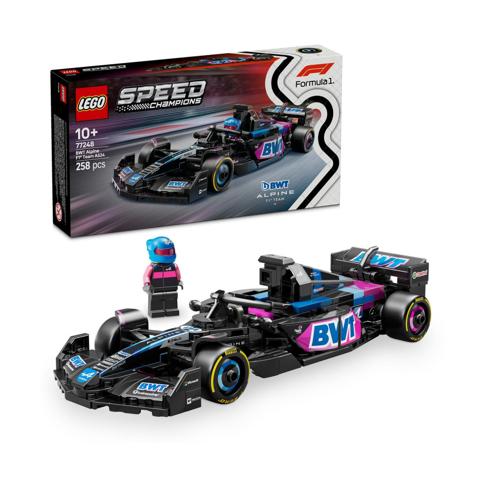 LEGO® Speed Champions: Bwt Alpine F1® Team A524 Race Car (77248)