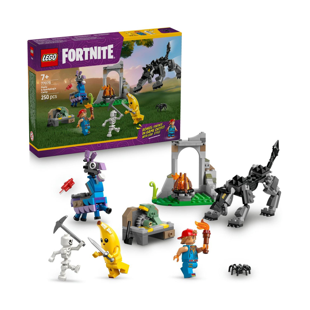 LEGO® Fortnite®: Peely &amp; Sparkplug’s Camp (77075)