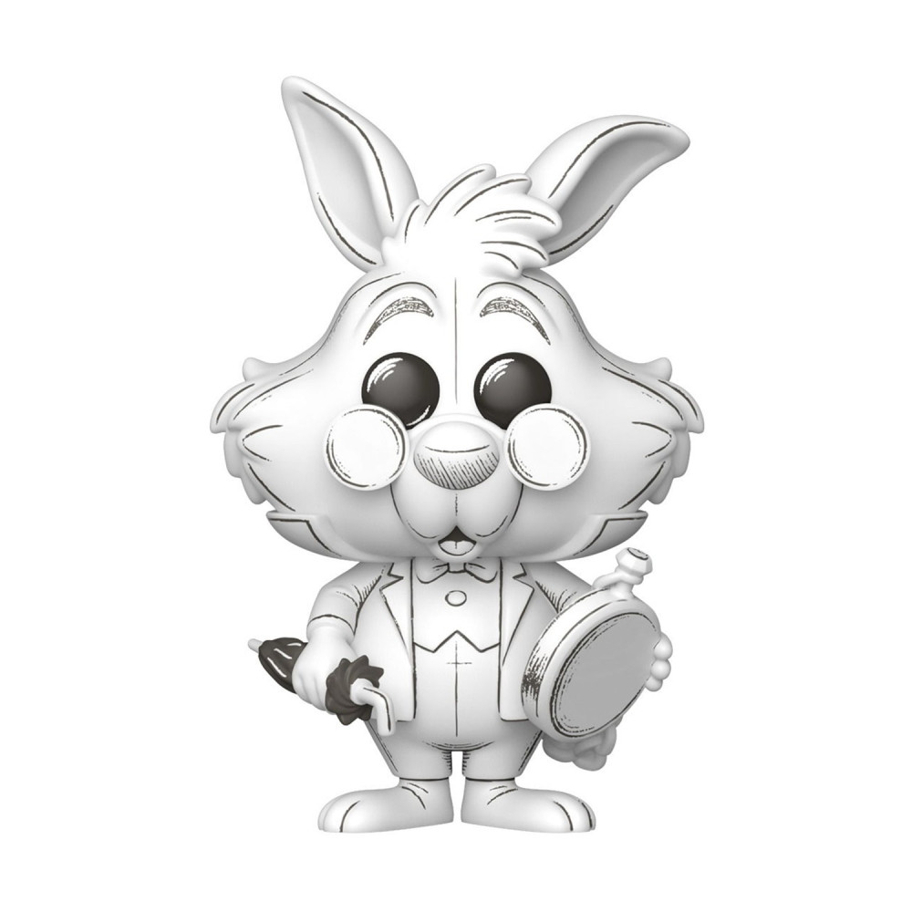 Funko Pop! Disney: Alice in Wonderland (Sketched) - White Rabbit #1650 Vinyl Figure