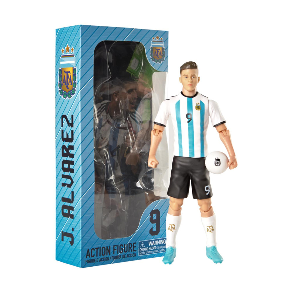 Banbo Toys: Argentina Soccer - Julian Alvarez Action Figure (20cm) (83736)