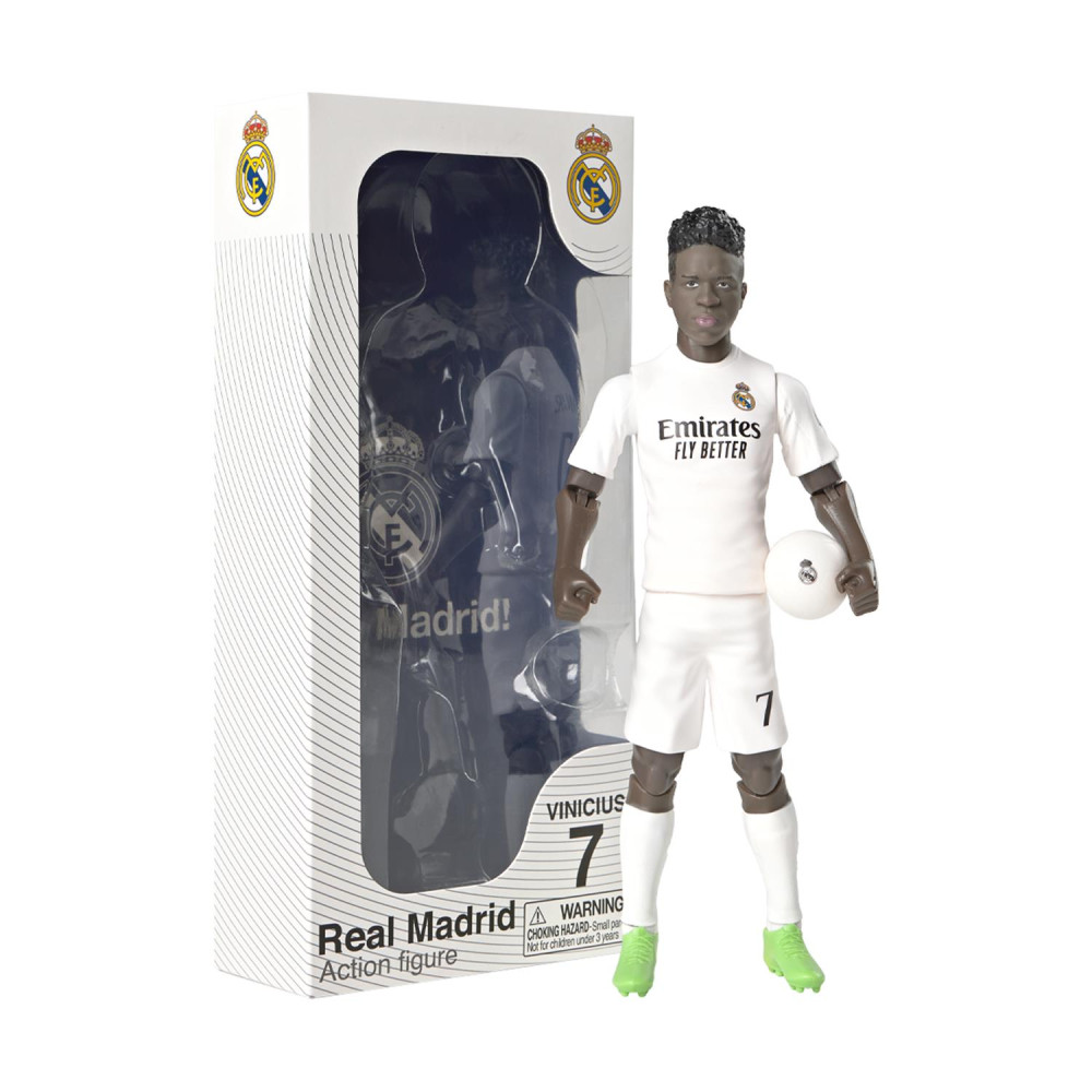Banbo Toys: Real Madrid Soccer - Vinicius Junior Action Figure (20cm) (83606)