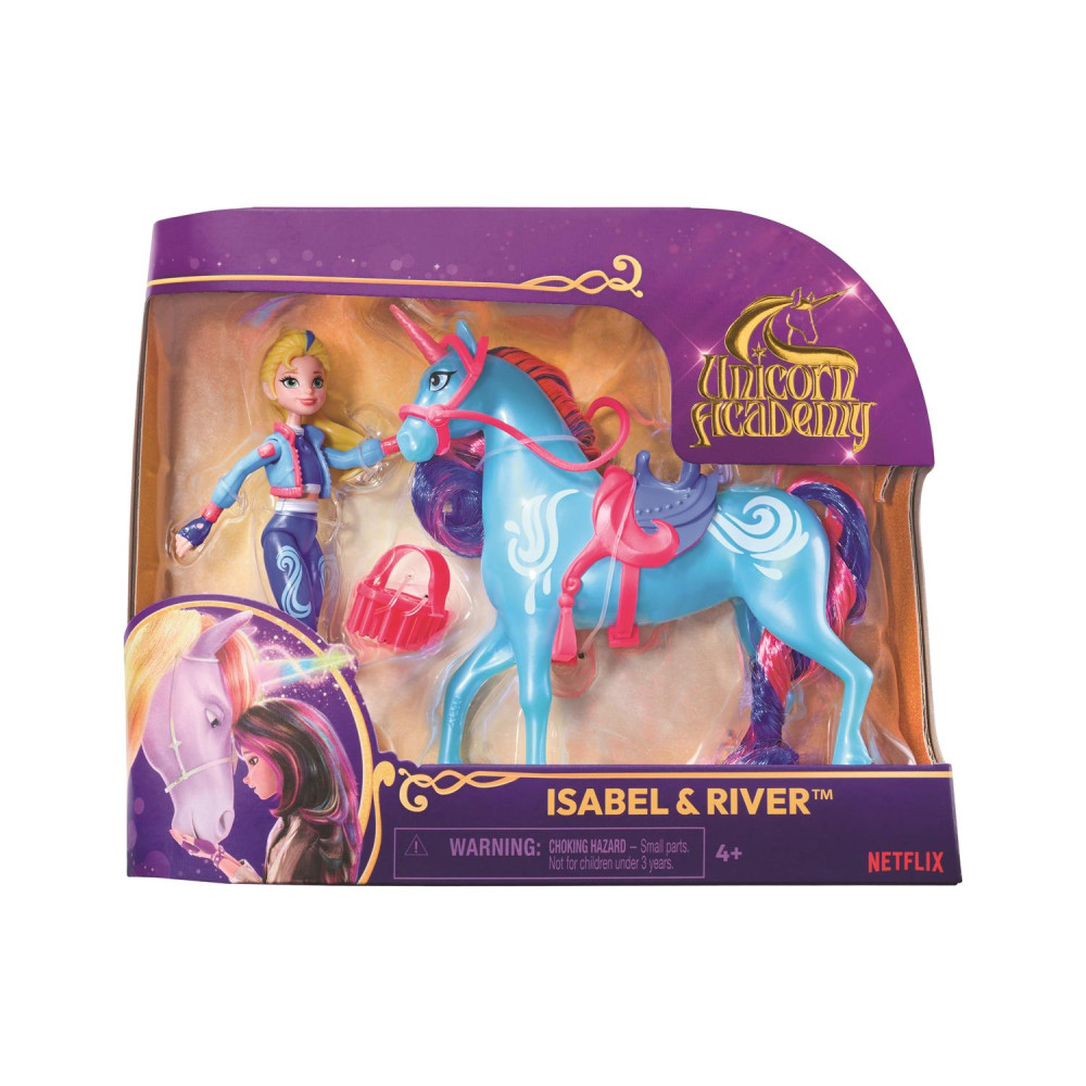 Spin Master Unicorn Academy: Isabel &amp; River - Doll &amp; Unicorn (20149005)