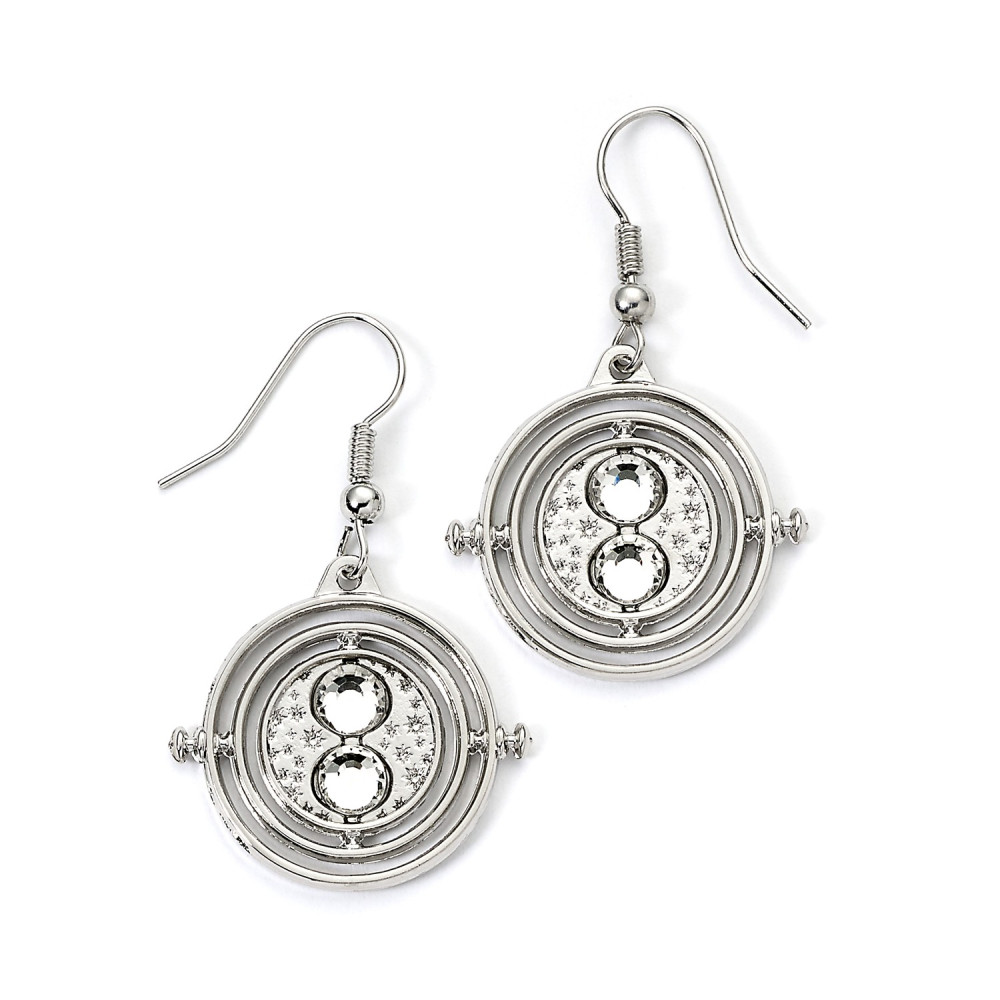 Carat Shop Harry Potter - Silver Tone Time Turner Drop Earrings (WE000673)