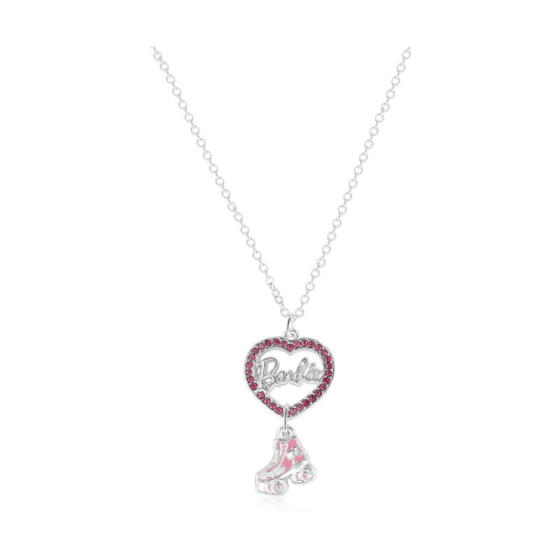 Carat Shop Barbie - Crystal Heart and Roller Skate Necklace (BMN00004)