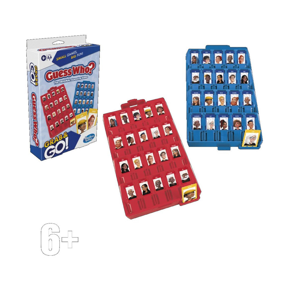 Hasbro Guess Who: Grab And Go Board Game (English Language) (F8257)