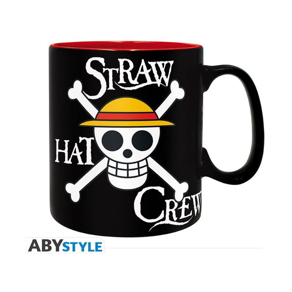 Abysse: One Piece - Luffy &amp; Skull  Mug (460ml) (ABYMUGA451)