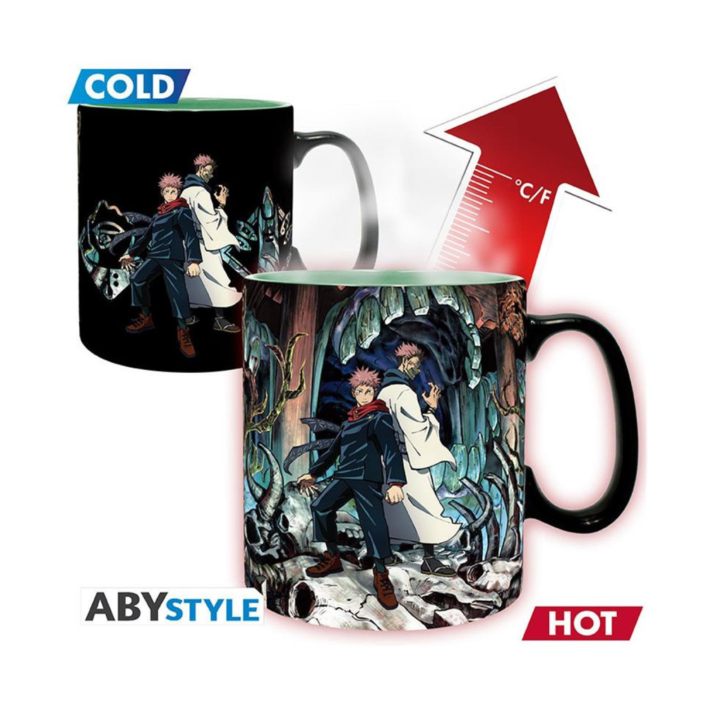 Abysse: Jujutsu Kaisen - Itadori &amp; Sukuna Heat Change Mug (460ml) (ABYMUGA511)