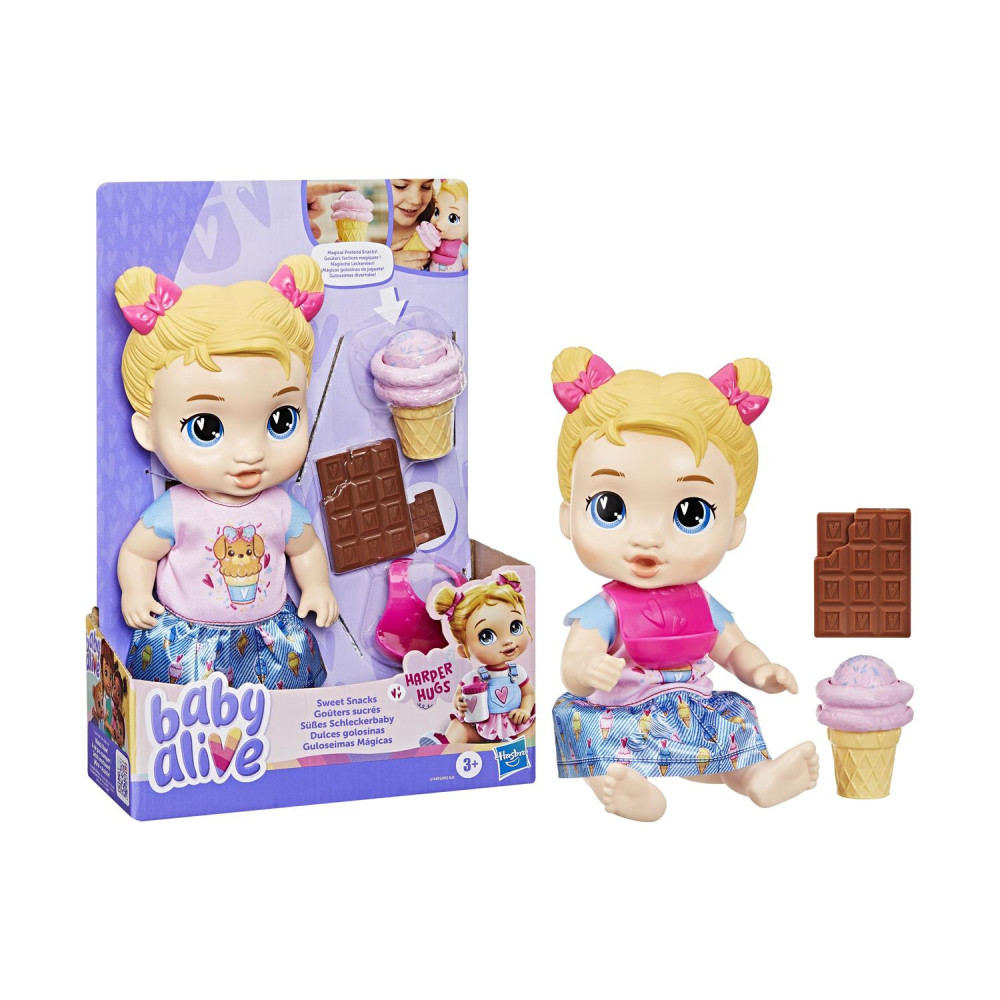Hasbro Baby Alive: Core Nurturing Dolls - Sweet Snacks Harper (G1449)