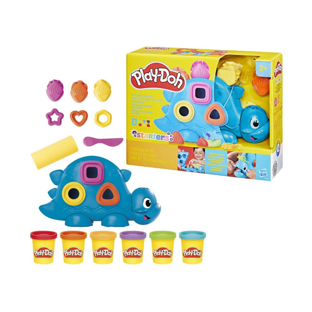 Hasbro Play-Doh: Doh &amp; More - Shapes And Colors Dino (G0491)