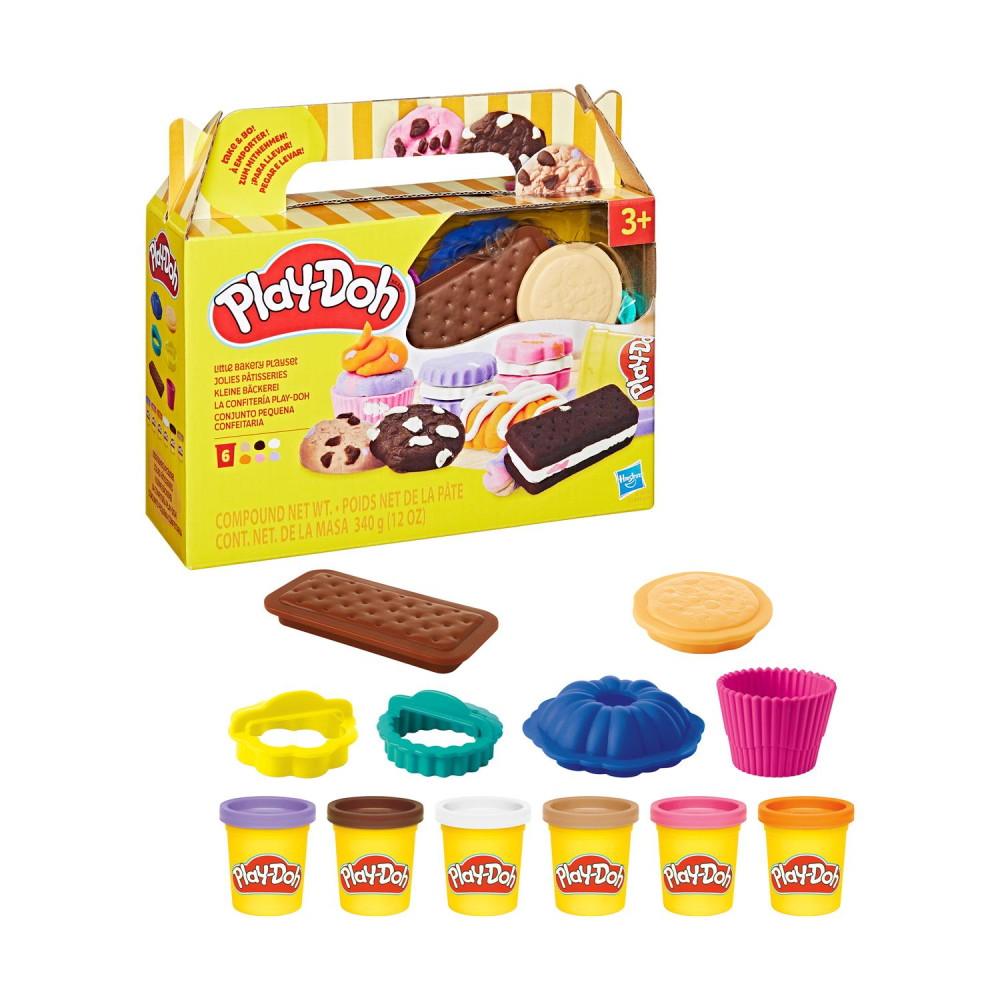 Hasbro Play-Doh: Doh &amp; More - Food Shapes Little Bakery Playset (G1615)
