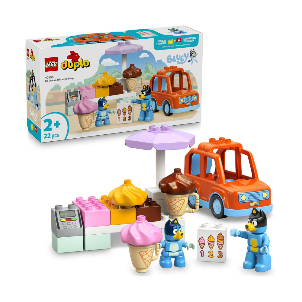 Lego® Duplo Bluey: Ice Cream Trip with Bluey (10458)