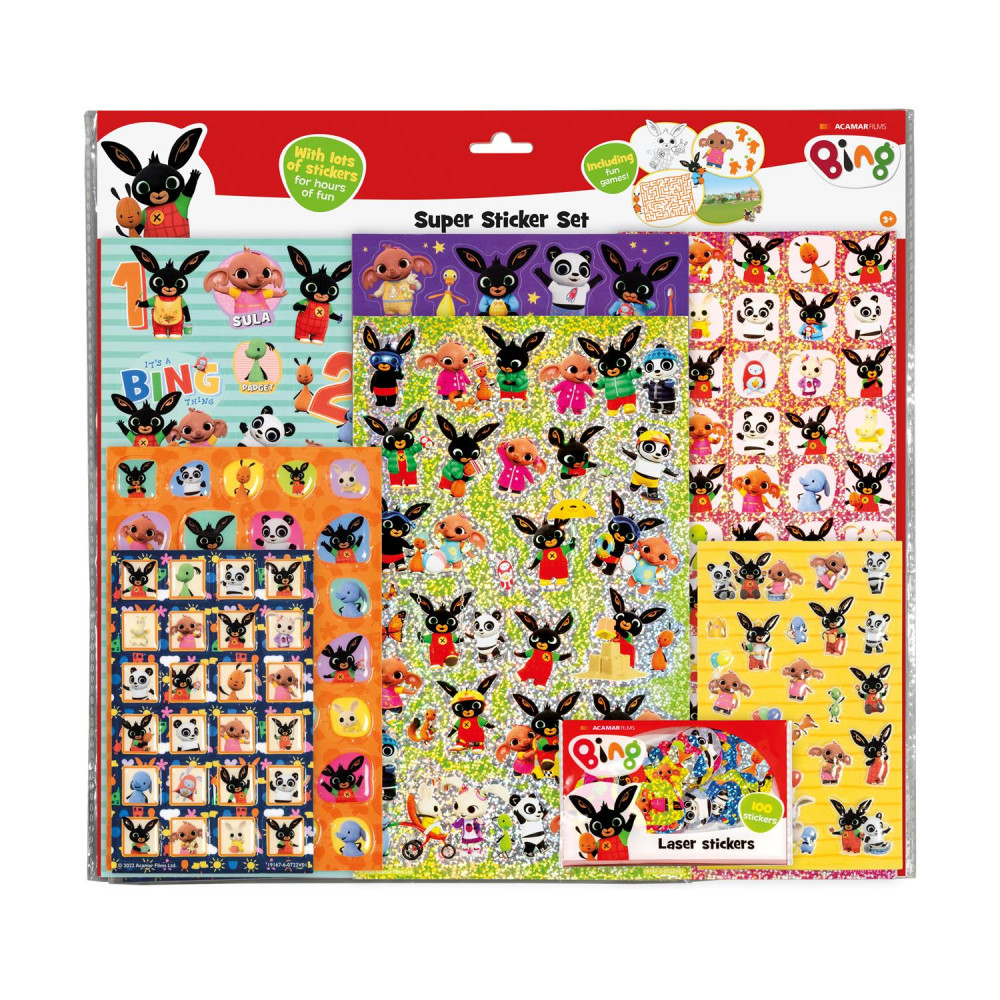 Totum Bing Super Stickerset (BT19167)