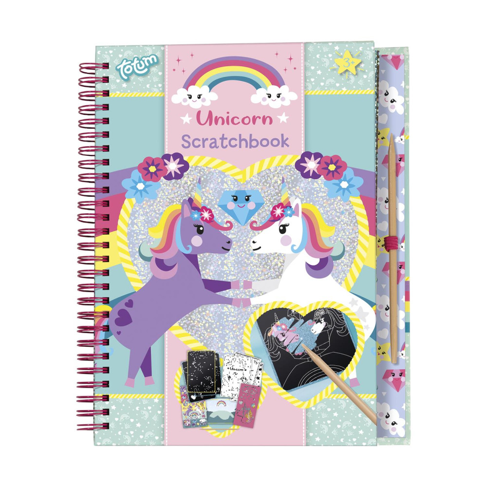 Totum Unicorn Scratch Book (TT071605)